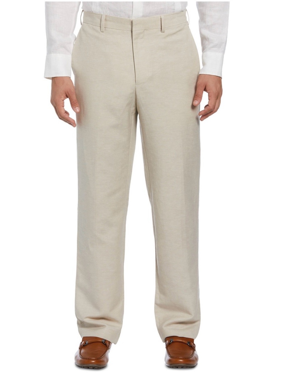 Cubavera Men’s Linen Blend Khaki Pants
Size 34 x 30